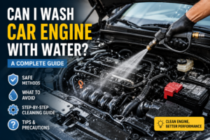 Can I Wash My Car Engine With Water?