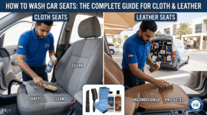 How to Wash Car Seats